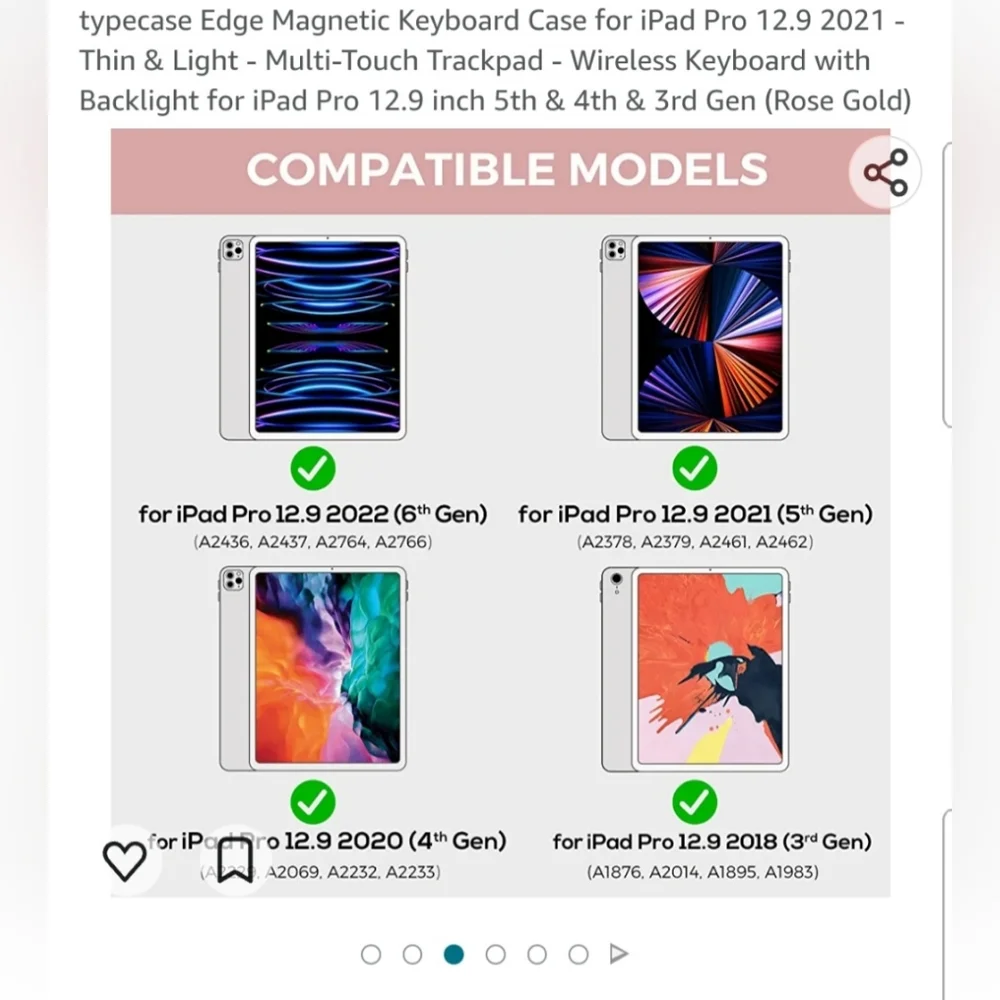 Brand new iPad pro case